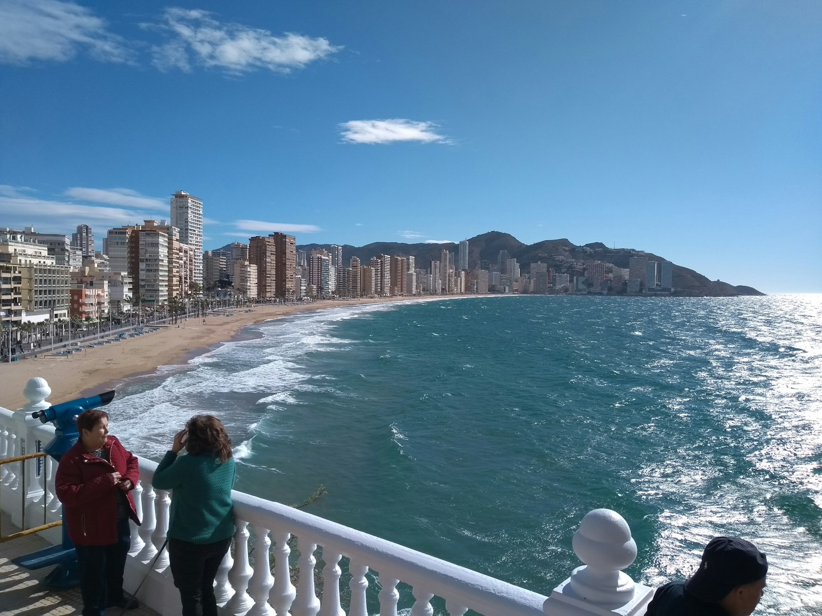Appartement kopen in Spanje aan de Costa Blanca, skyline van Benidorm