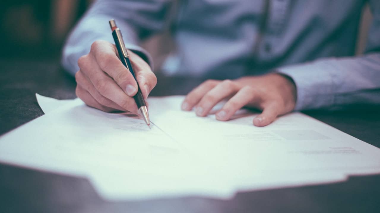 Nota simple aanvragen
