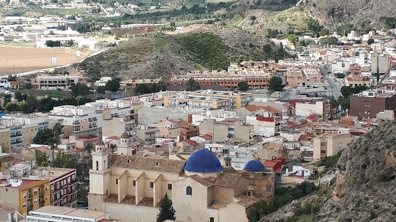 Bigastro in de Vega Baja bij Orihuela