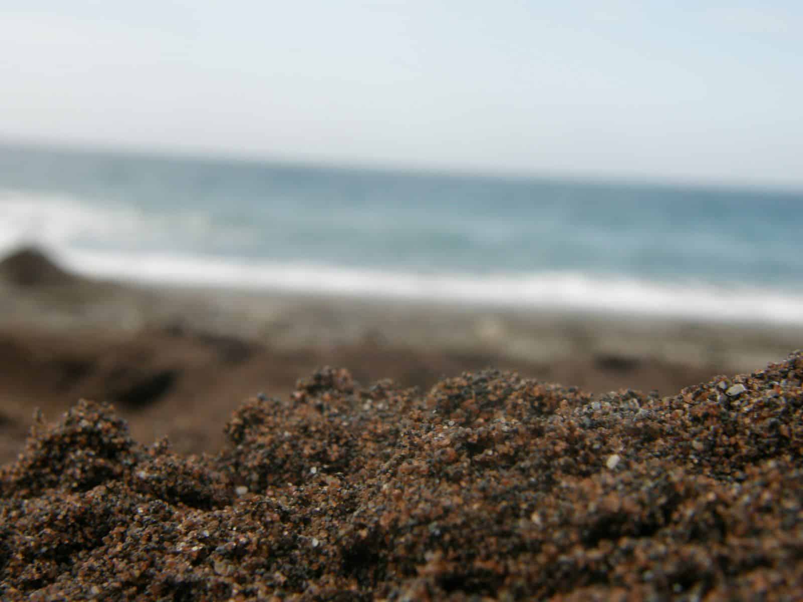 Zandstrand aan de Costa de Almería